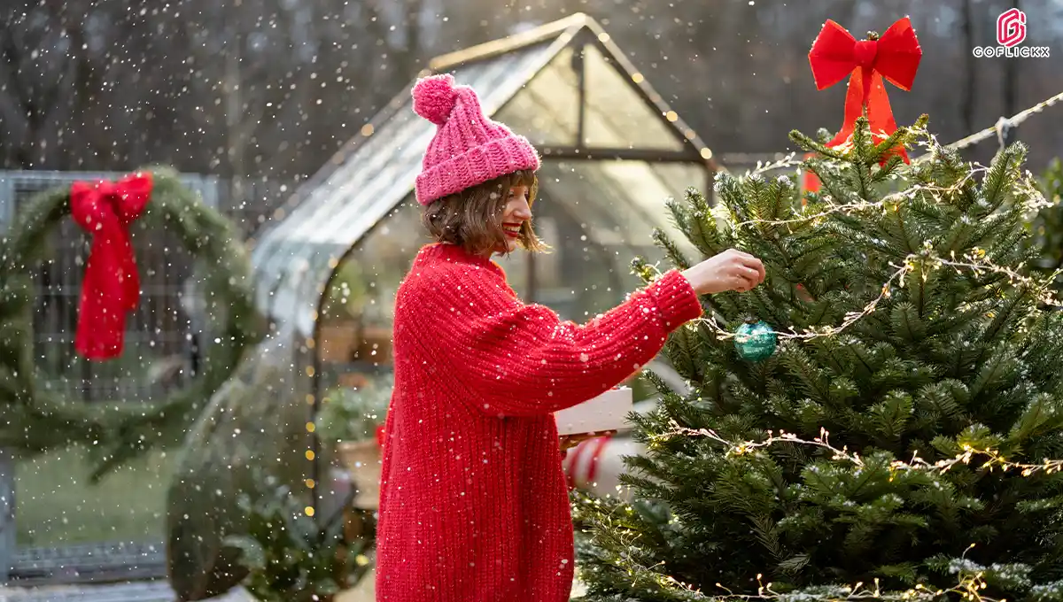 outdoor Christmas decoration